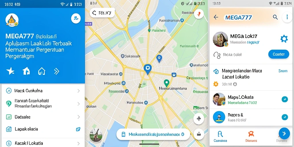 Antarmuka intuitif MEGA777 untuk Lacak Lokasi yang efektif.